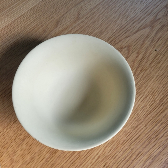 Vtg Wedgwood Jasperware Yellow Primrose White Prunus Footed Bowl 5 3/4” D - Picture 4 of 6